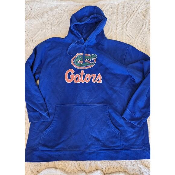 Fanatics Florida Gators Royal Team Lockup Pullover Hoodie Men Size 4XLT Blue - Picture 1 of 3